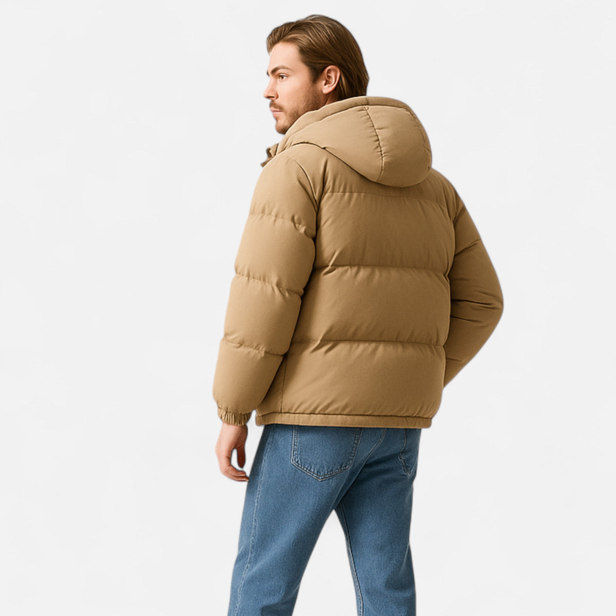 Versatile Insulated Unisex Hooded Thermal Puffer Jacket