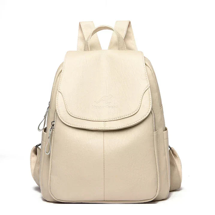 Chic and Secure Organised Travel Anti-Theft Backpack for Stylish Women
